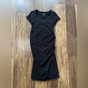 Black maternity dress, Isabel Maternity by Ingrid & Isabel, Small